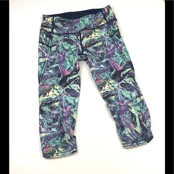 Lululemon Run: Top Speed CropIridescent Multi 6